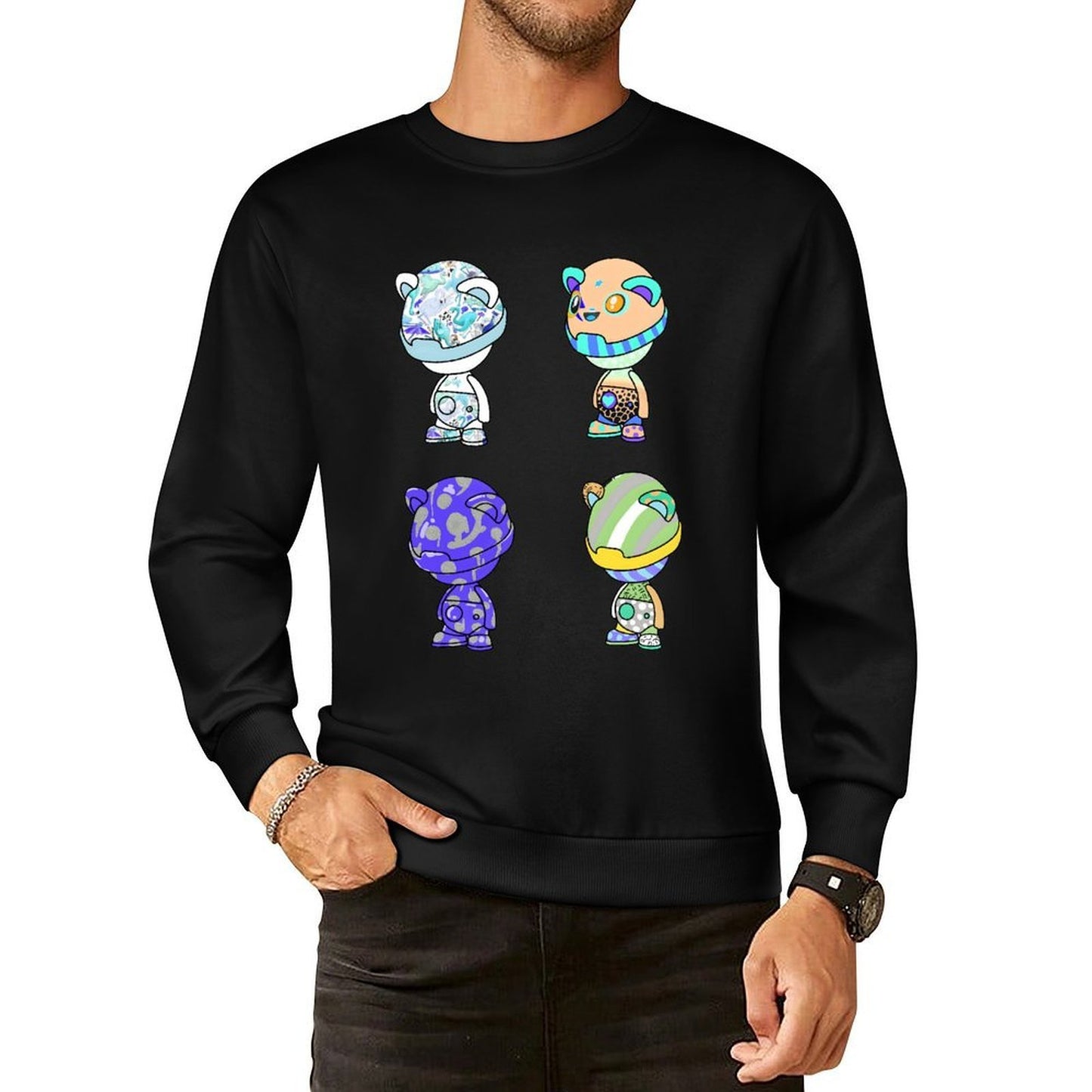 Long Sleeve With Front PatternShrink-Resistant ComfortSeries