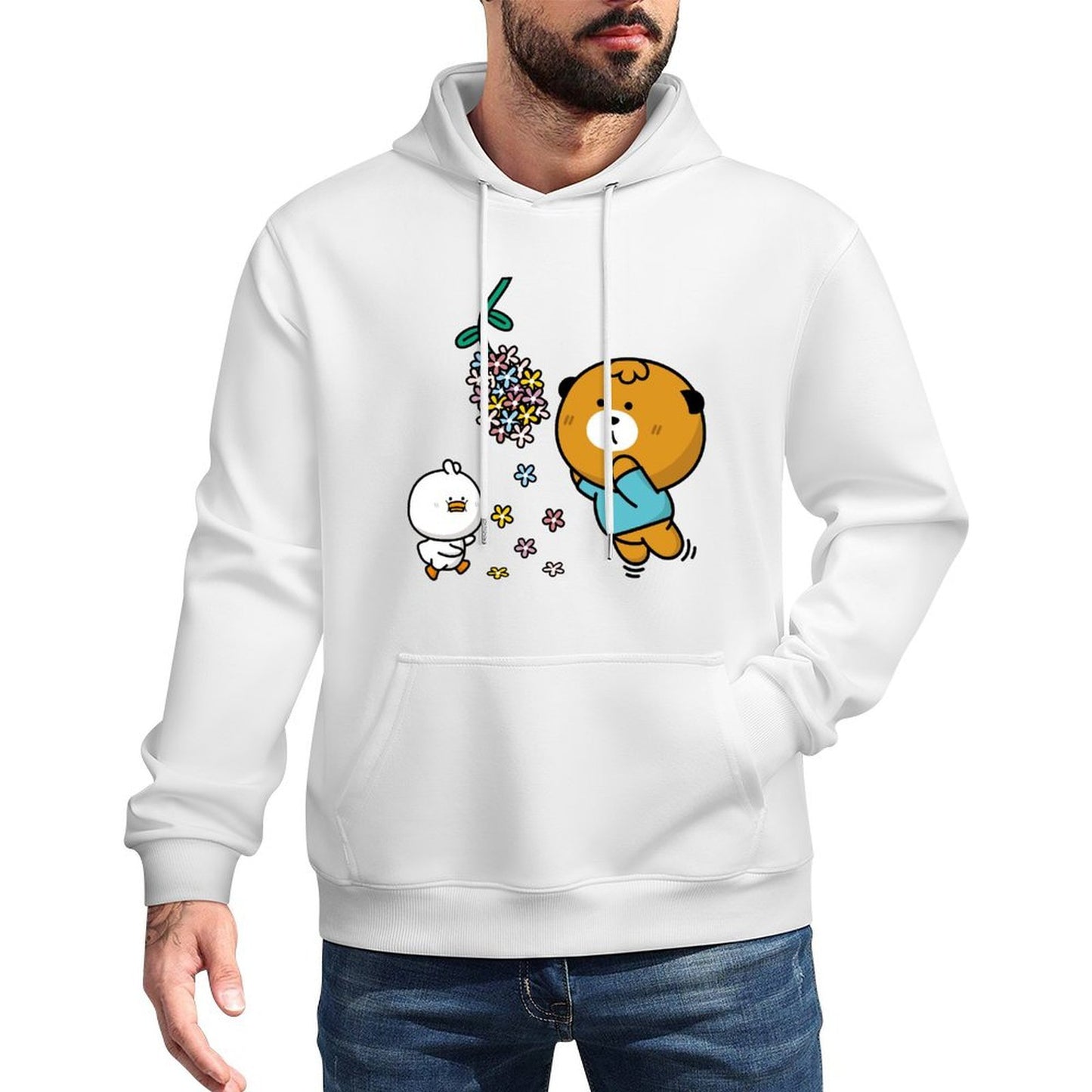 SmoothWear Printing Front Graphic Hoodies