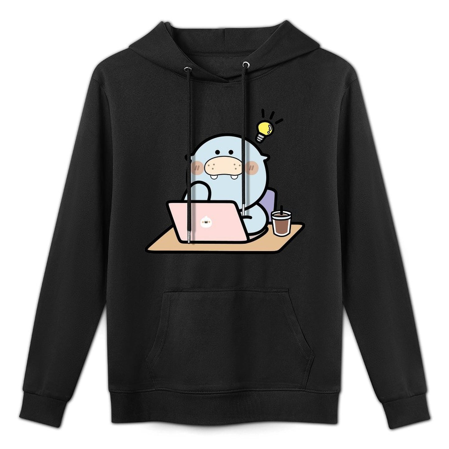 Premium Finish On-Demand Front Graphic Hoodies