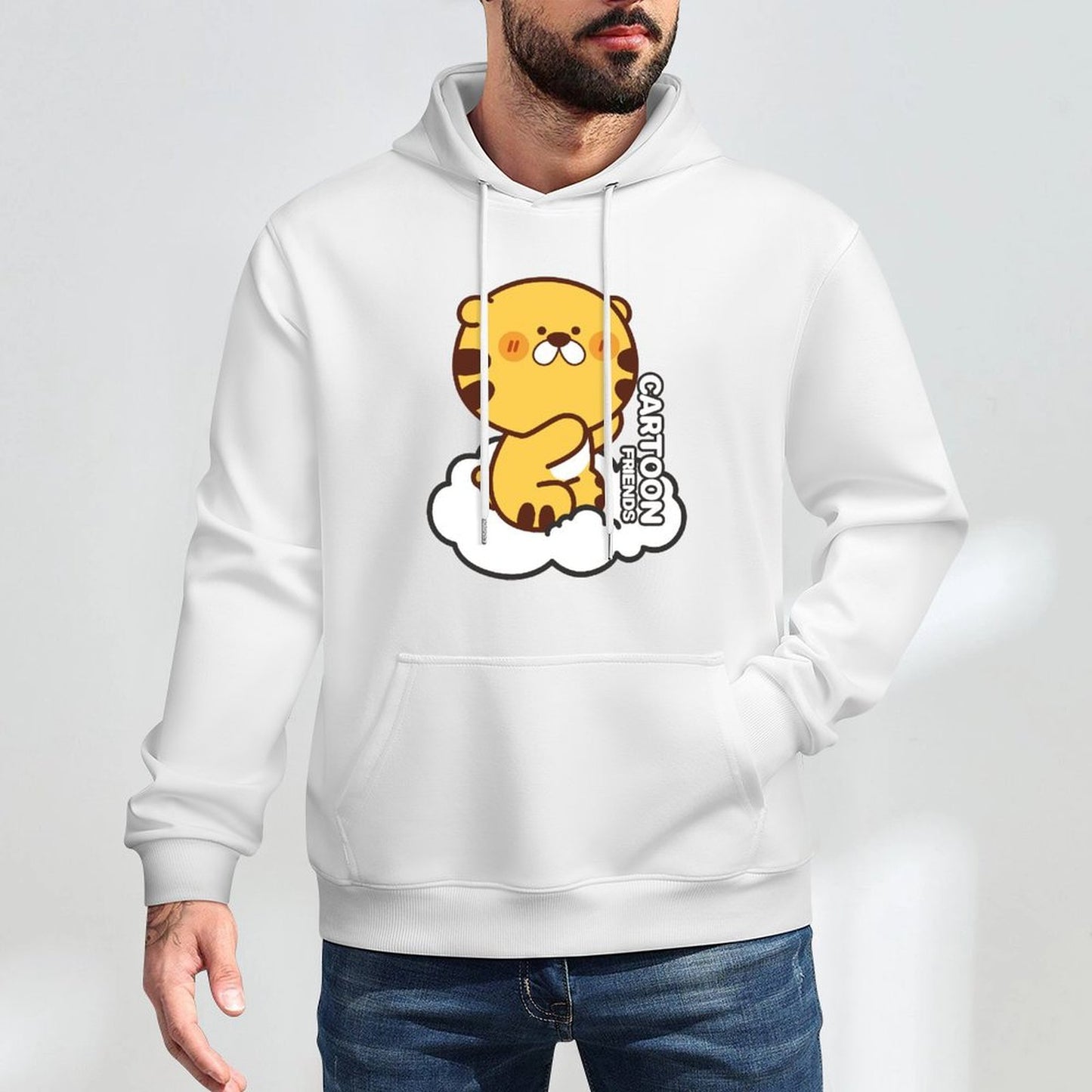 Refined EverydayWear Front Graphic Hoodies