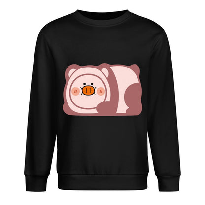 Front Patterned Long Sleeve TopClassicSeries 100% Cotton