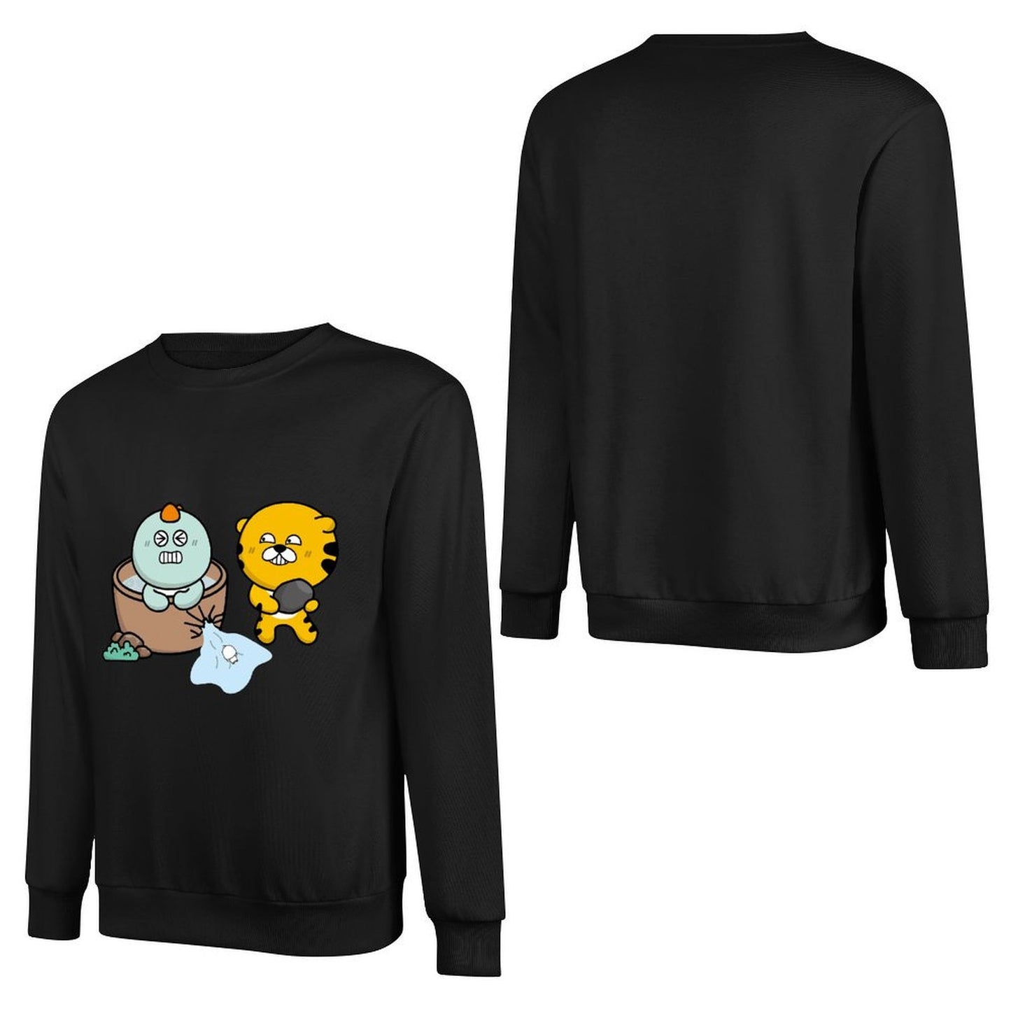 IPBR 250g Crew Neck Long Sleeve Sweatshirt Front GraphicCrew Neck Long Sleeve Sweatshirt4001509