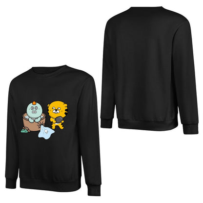 Front Patterned Long Sleeve TopEco / Sustainable Fitted