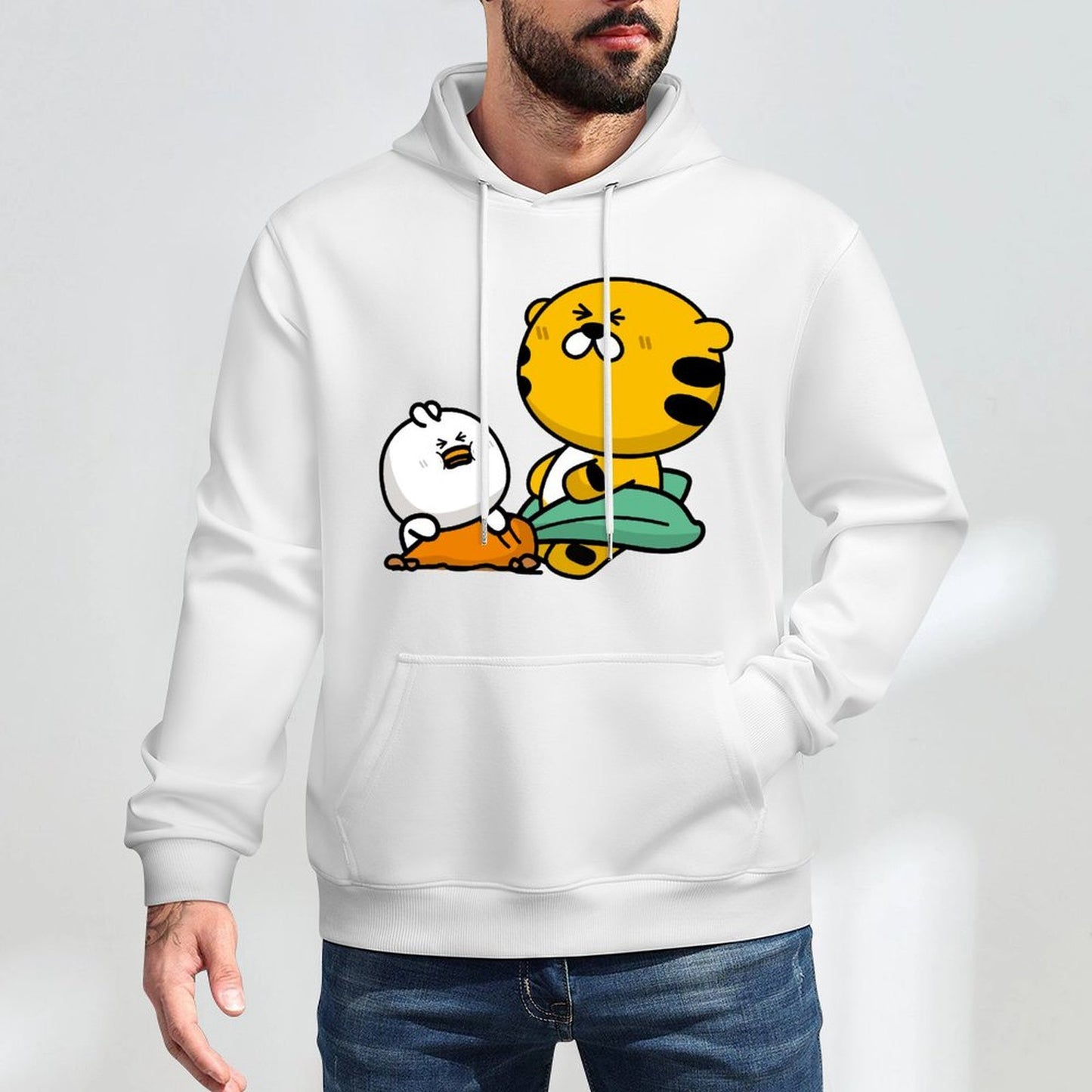 Vintage Made-to-Order Front Graphic Hoodies