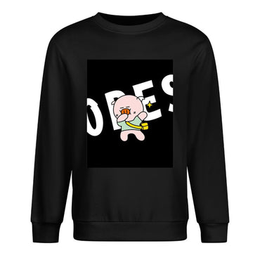 Front Patterned Long Sleeve TopNeat Printing