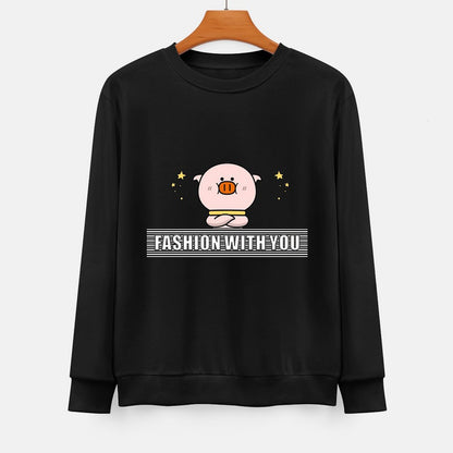  Front Patterned Long Sleeve TopEco-Conscious Eco / Sustainable