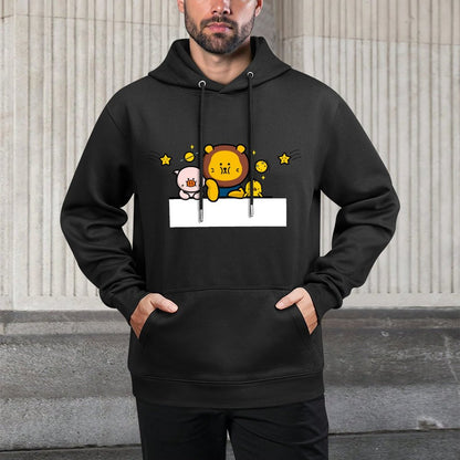 Front Graphic HoodiesClean Edges Soft