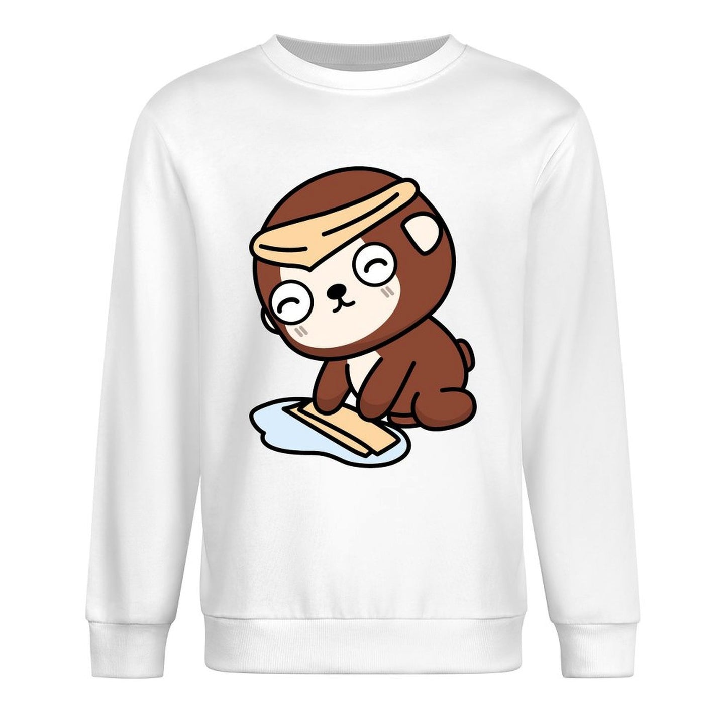 IPBR 250g Crew Neck Long Sleeve Sweatshirt Front GraphicCrew Neck Long Sleeve Sweatshirt4000222