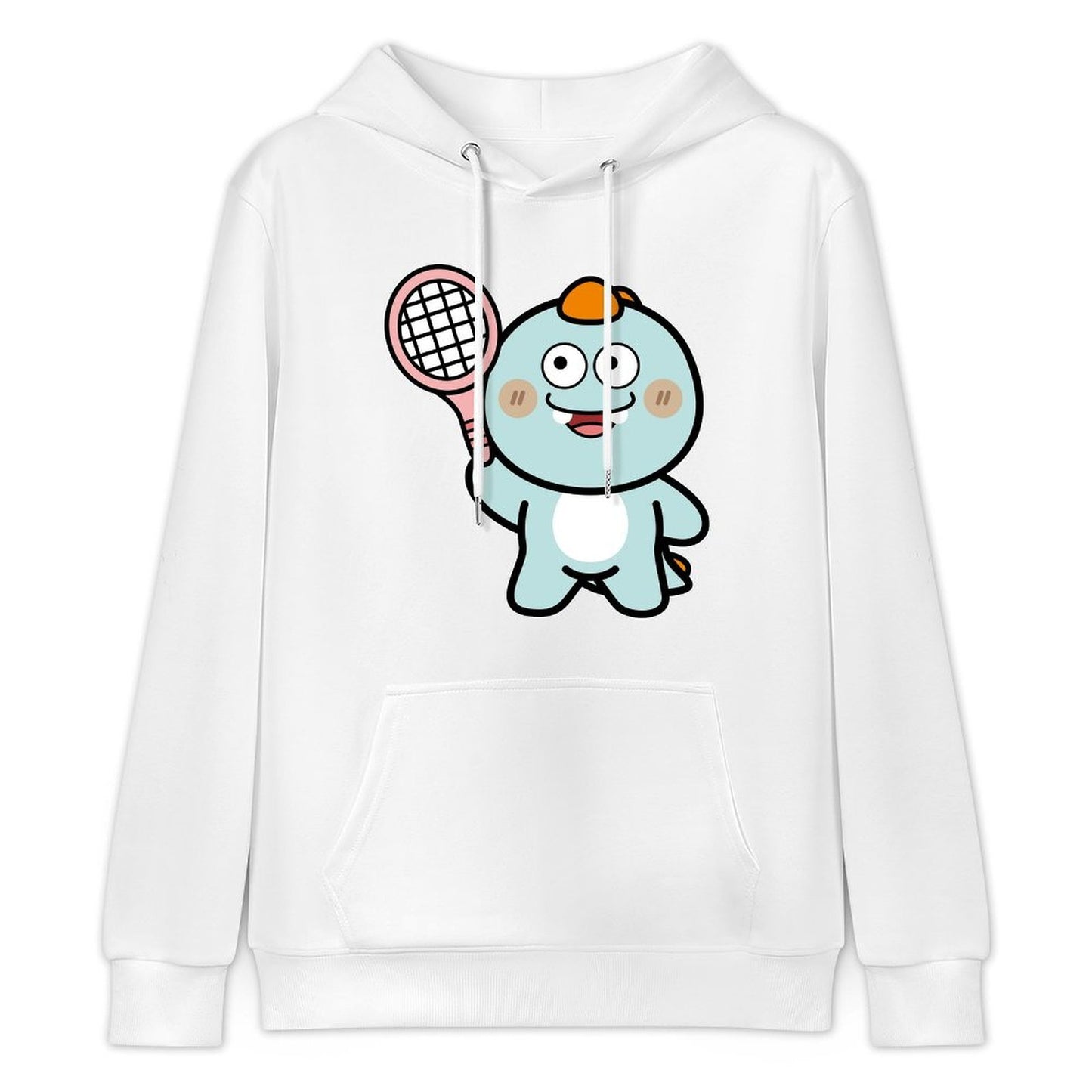 Batch-Printed Seamless Front Graphic Hoodies