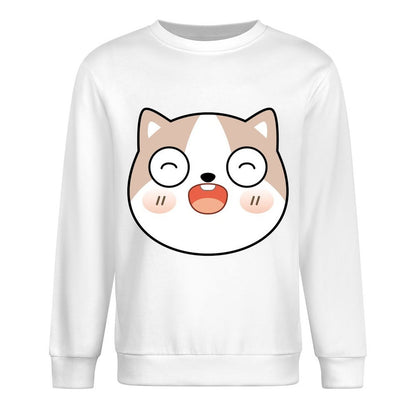 Front Patterned Long Sleeve TopEveryday Casual