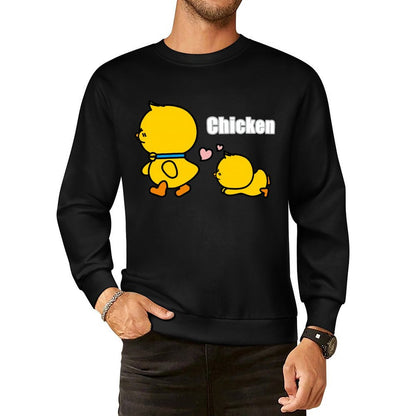 Front Patterned Long Sleeve TopSoft-Touch Eco-Conscious