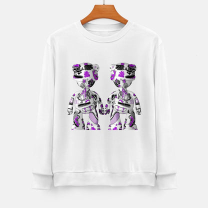 Long Sleeve With Front Pattern Clean Edges