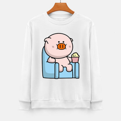 Front Patterned Long Sleeve TopReliable Durable