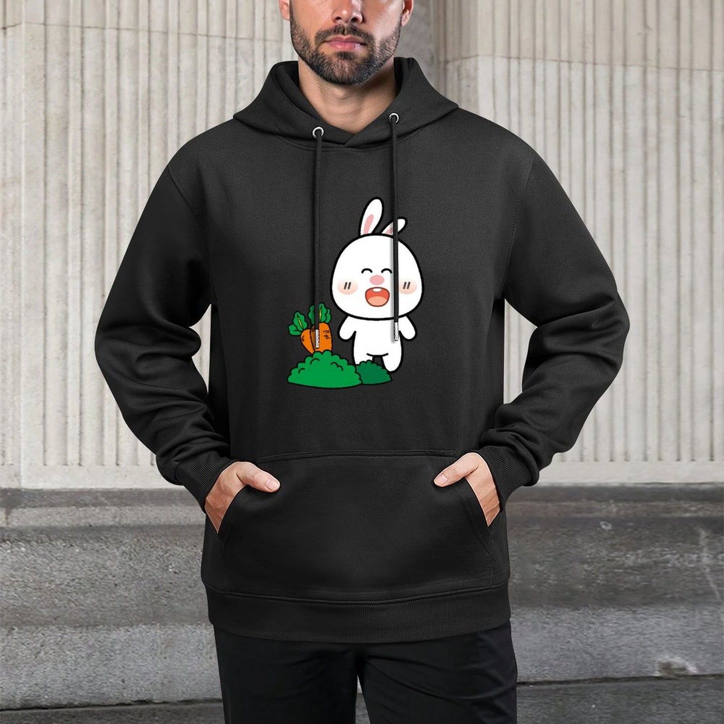 Moisture-Wicking ComfortFit Front Graphic Hoodies