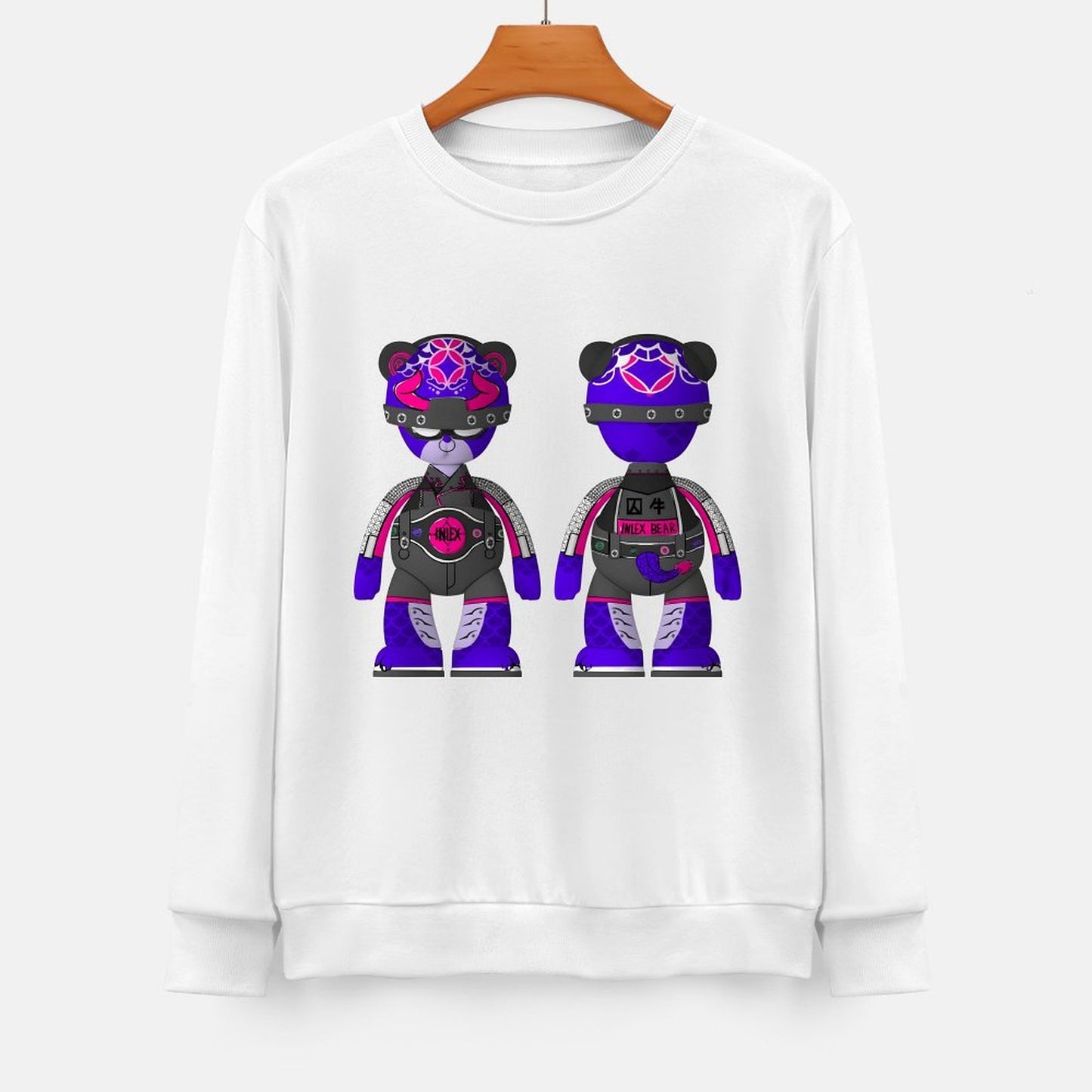 Long Sleeve With Front PatternYearRound Crewneck