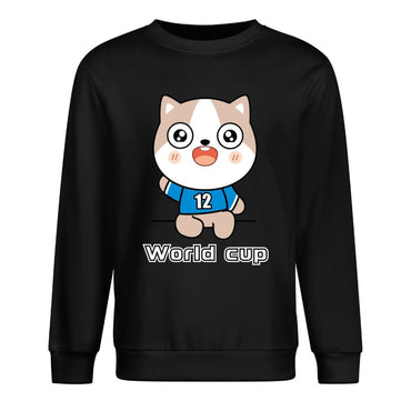 Front Patterned Long Sleeve TopRegularFit BasicSeries