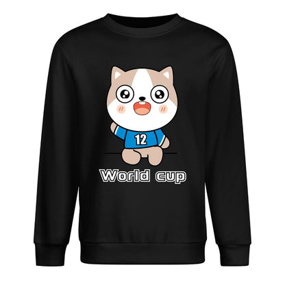 Front Patterned Long Sleeve TopRegularFit BasicSeries