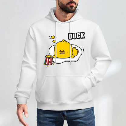 Smooth Feel Wrinkle-Free Front Graphic Hoodies