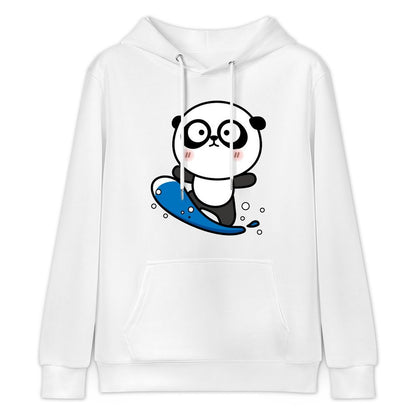 Fade-Resistant Modern Front Graphic Hoodies