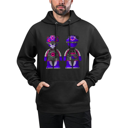 IPIB 250g Hooded Pocket Sweatshirt Front GraphicMen's Hooded  Sweatshirt6000095-4