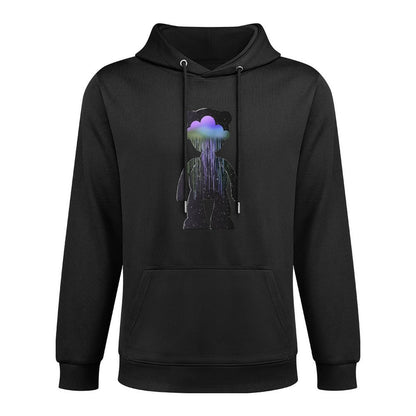 IPIB 250g Hooded Pocket Sweatshirt Front GraphicMen's Hooded  Sweatshirt6000136-1