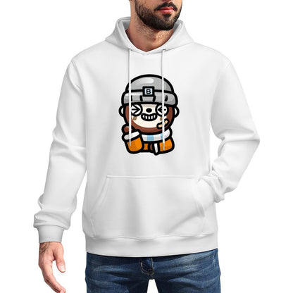 IPBR 250g Hooded Pocket Sweatshirt Front GraphicMen's Hooded  Sweatshirt4001044