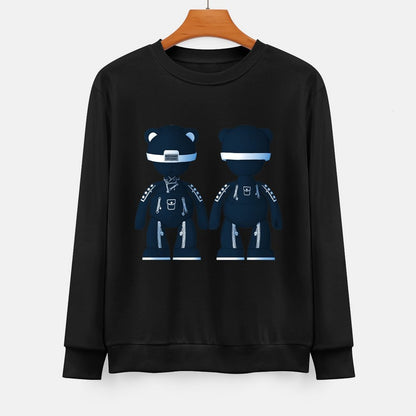 IPIB 250g Crew Neck Long Sleeve Sweatshirt Front GraphicCrew Neck Long Sleeve Sweatshirt6000093-2