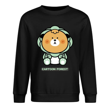 Front Patterned Long Sleeve TopShrink-Resistant Fundraising