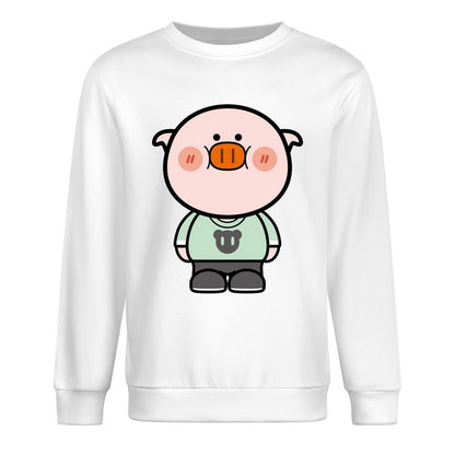 Front Patterned Long Sleeve TopEssential ActiveStyle