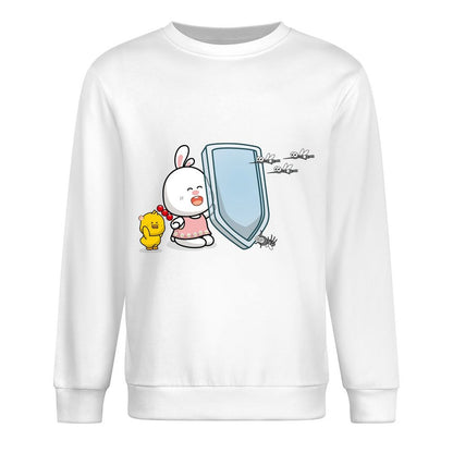 Front Patterned Long Sleeve TopOn-Demand Chill