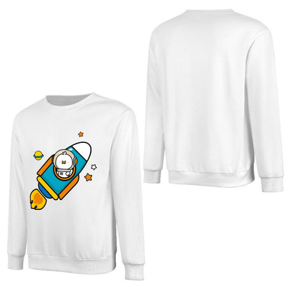 Front Patterned Long Sleeve TopCleanCut Printing