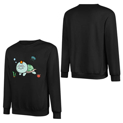 Front Patterned Long Sleeve TopMoisture-Wicking Logo-Ready