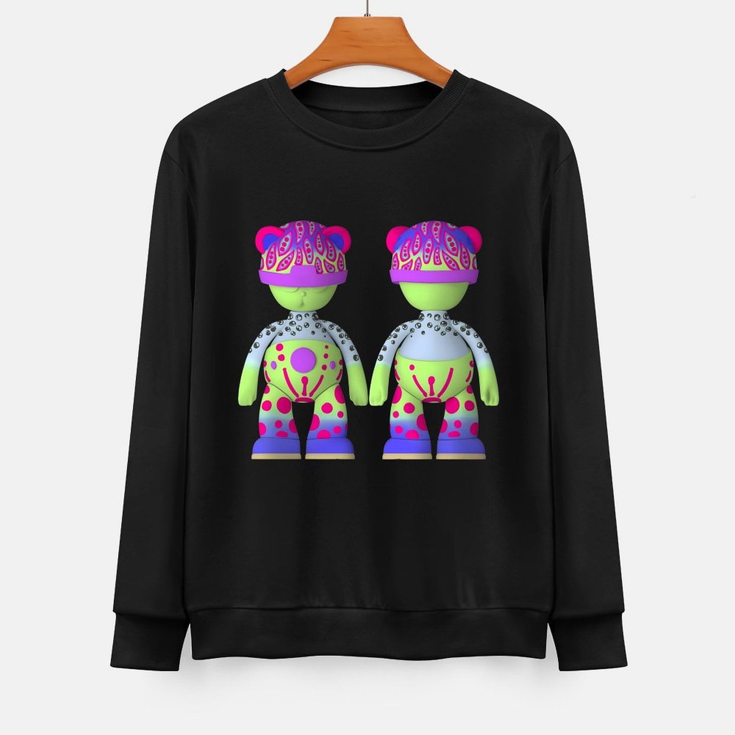 IPIB 250g Crew Neck Long Sleeve Sweatshirt Front GraphicCrew Neck Long Sleeve Sweatshirt6000079-2