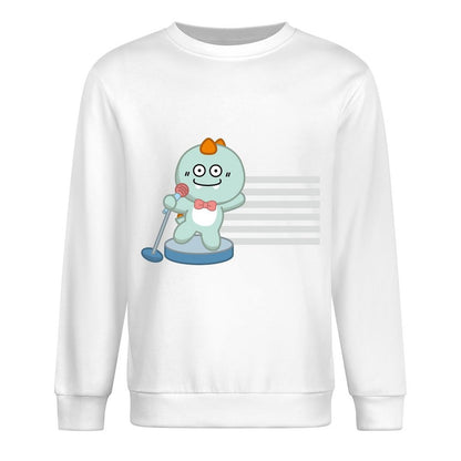 Front Patterned Long Sleeve TopPremium Daily