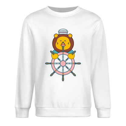 Front Patterned Long Sleeve TopHeavyweight Indoor