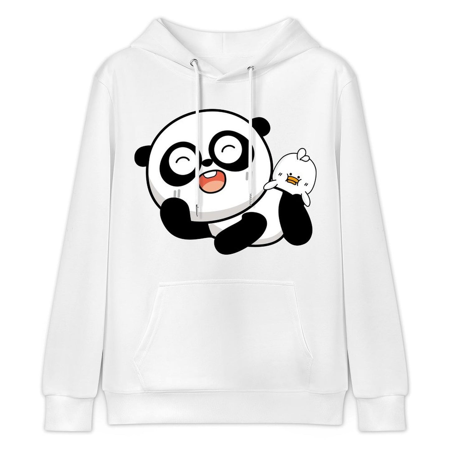 Oversized Bold Front Graphic Hoodies