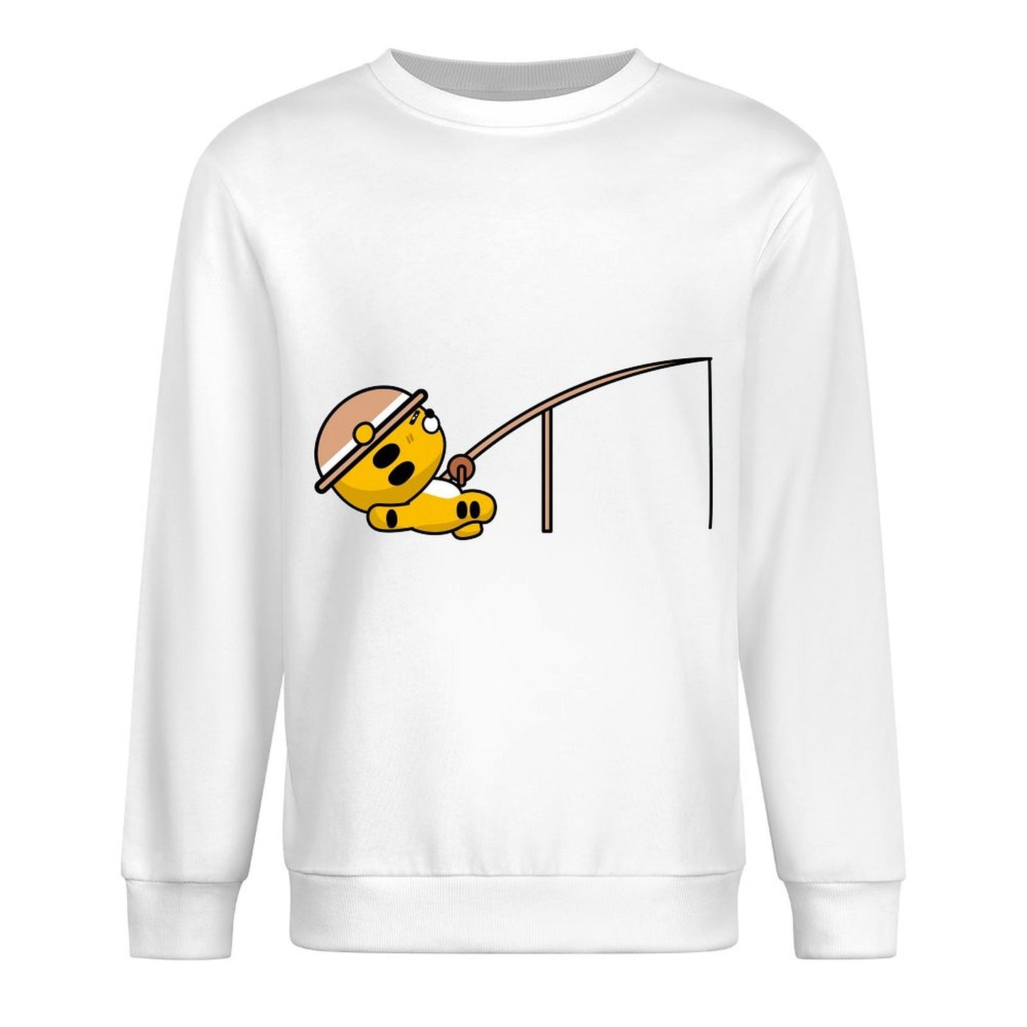 Front Patterned Long Sleeve Top100% Cotton Timeless