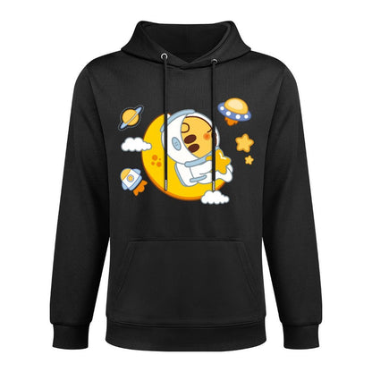 Fade-Proof Shrink-Resistant Front Graphic Hoodies