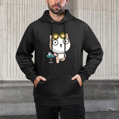 Minimal Oversized Front Graphic Hoodies