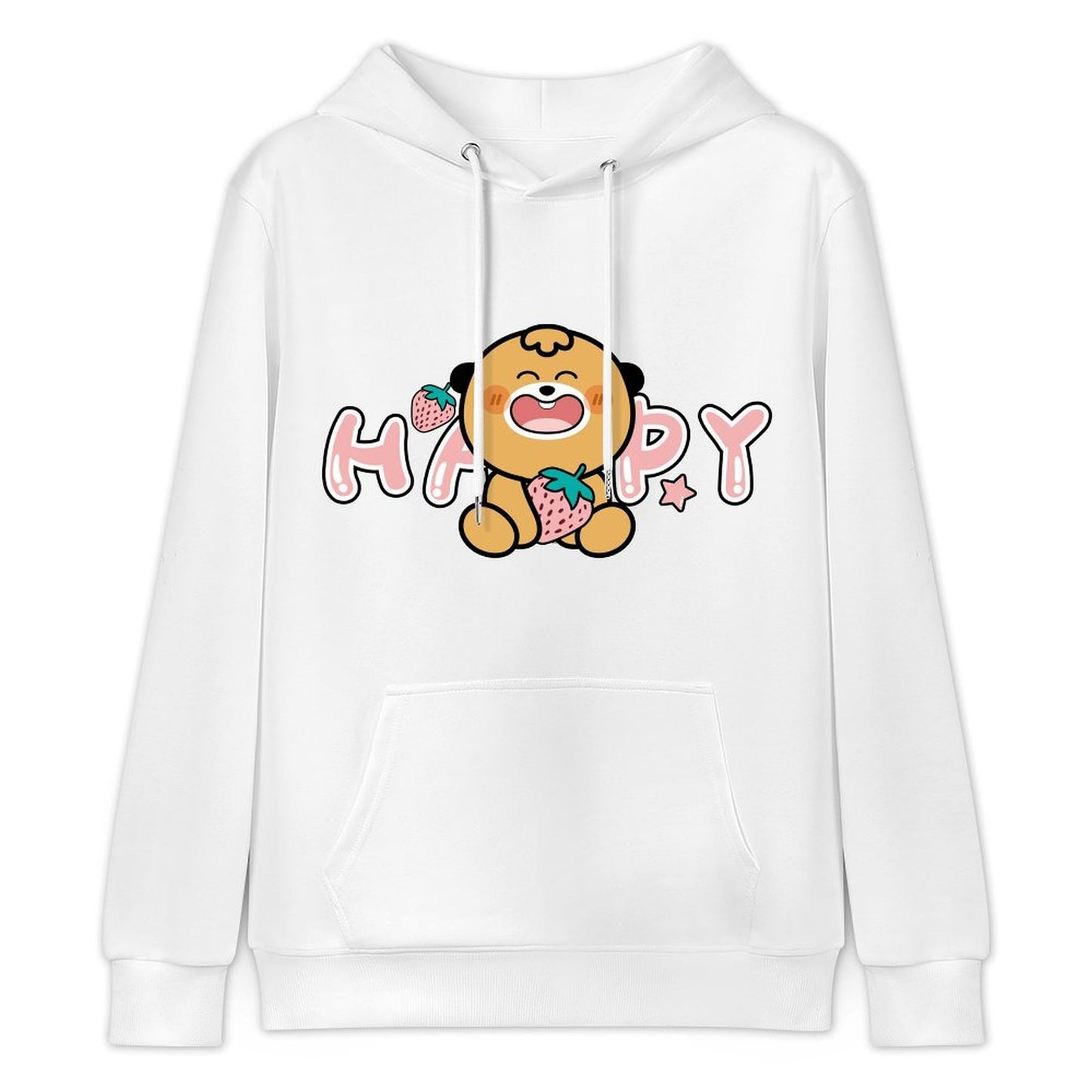 Bold Wrinkle-Free Front Graphic Hoodies