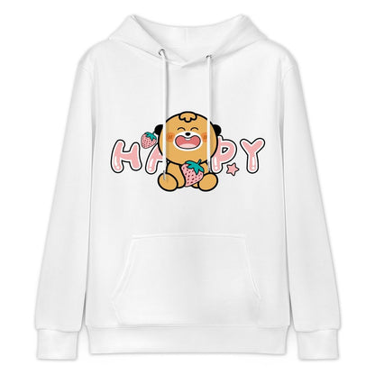 Bold Wrinkle-Free Front Graphic Hoodies