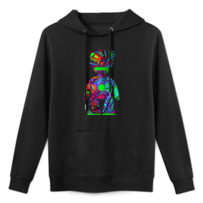 IPIB 250g Hooded Pocket Sweatshirt Front GraphicMen's Hooded  Sweatshirt6000114-1