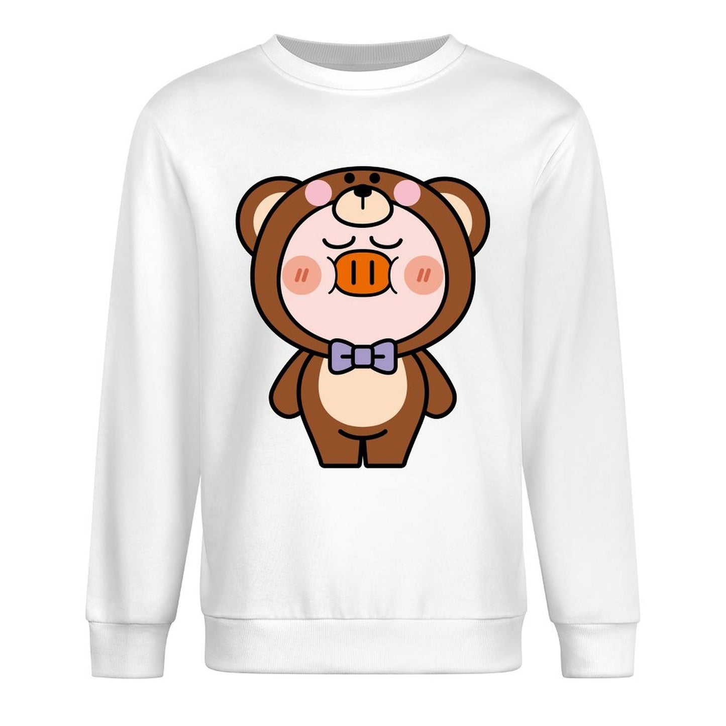 Front Patterned Long Sleeve TopVibrant Colors EverydaySeries