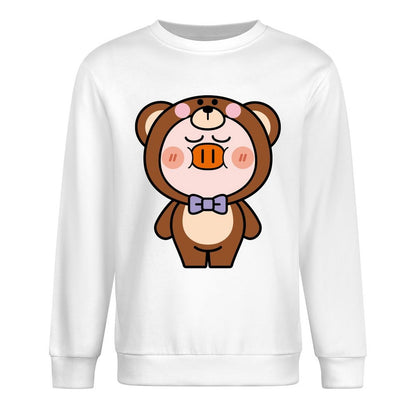 Front Patterned Long Sleeve TopVibrant Colors EverydaySeries