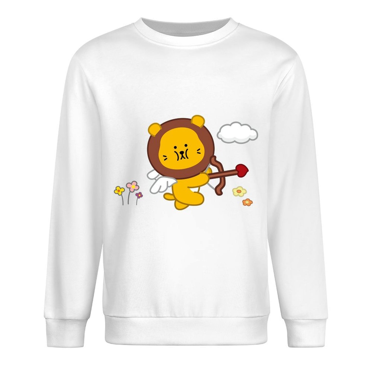 Front Patterned Long Sleeve TopPrinting Moisture-Wicking