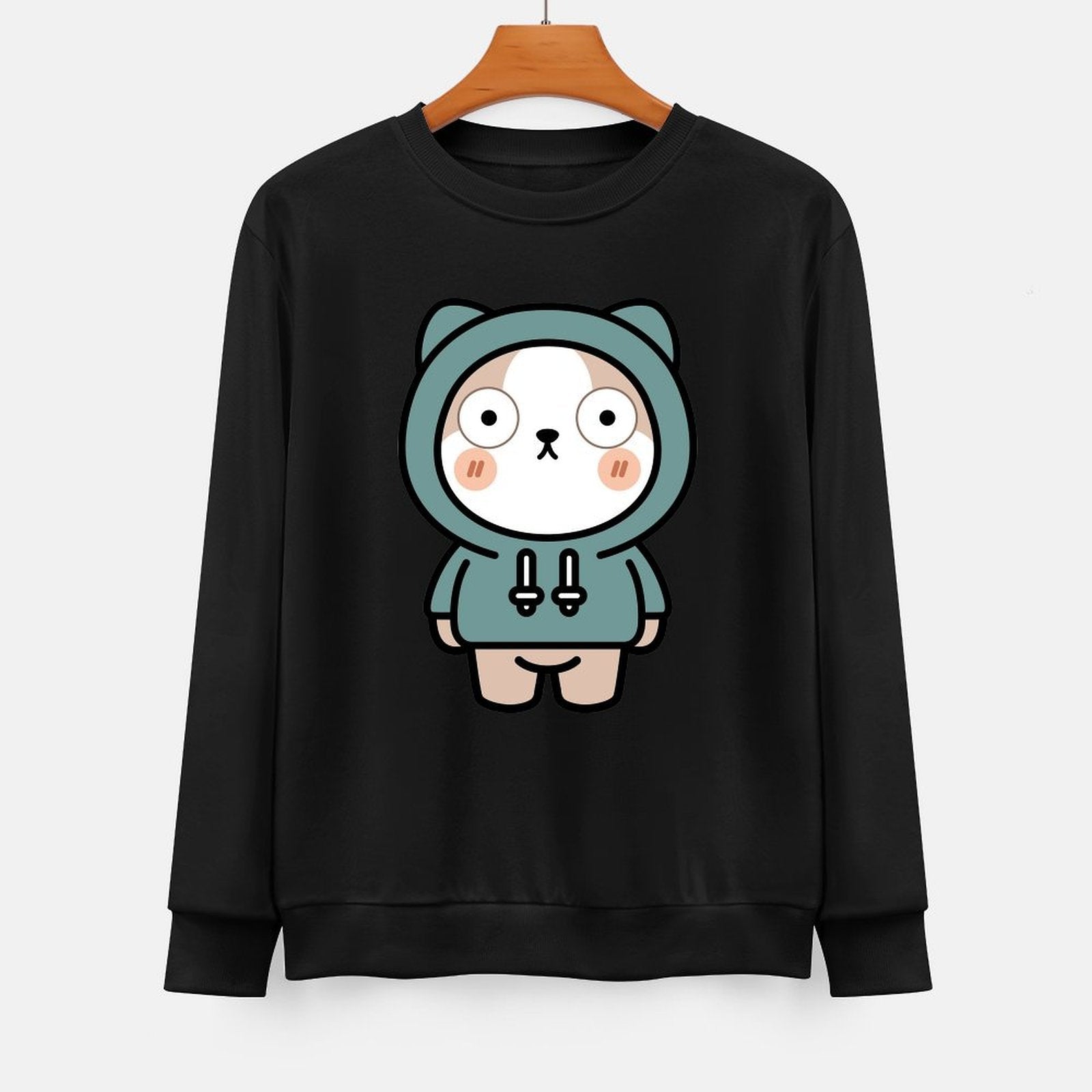  Front Patterned Long Sleeve TopMoisture-Wicking ComfortLine