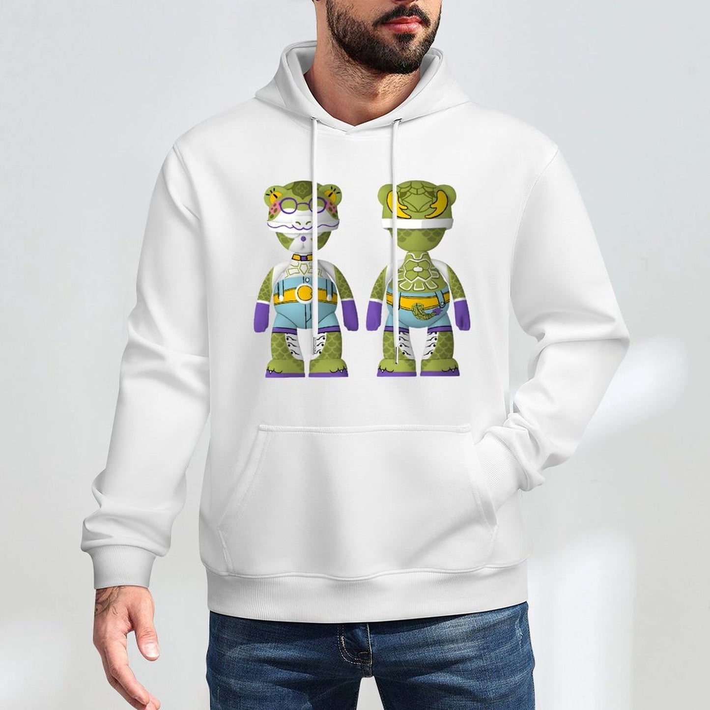 Hoodie Front PatternEverydayWear Comfort