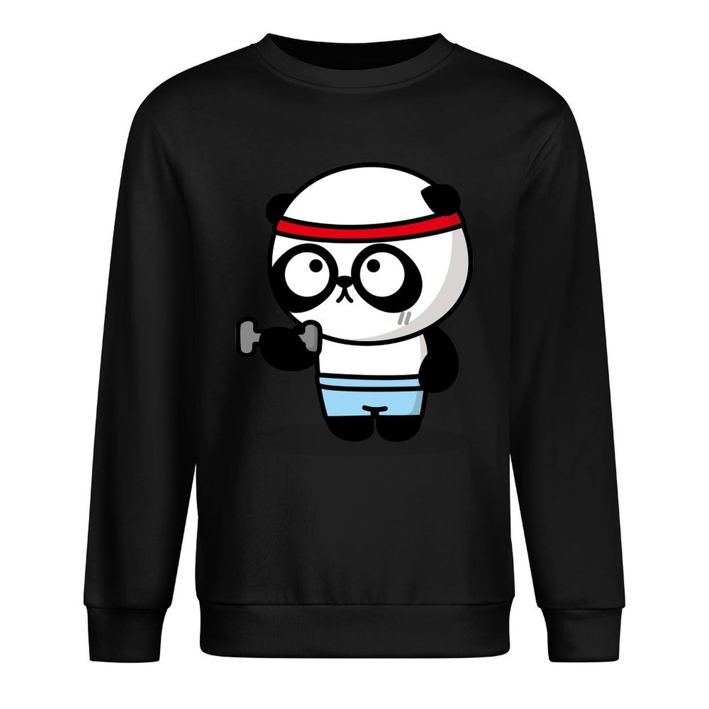 Front Patterned Long Sleeve TopIndoor Durable