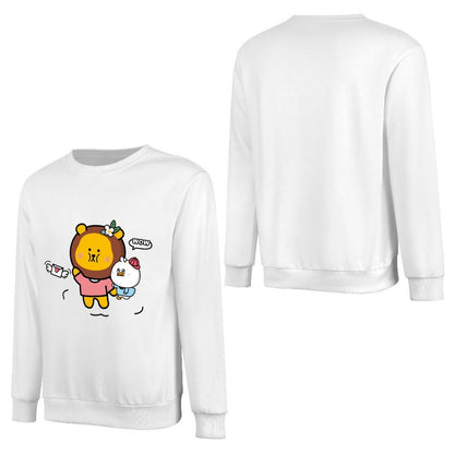 Front Patterned Long Sleeve TopDurable ActiveLine