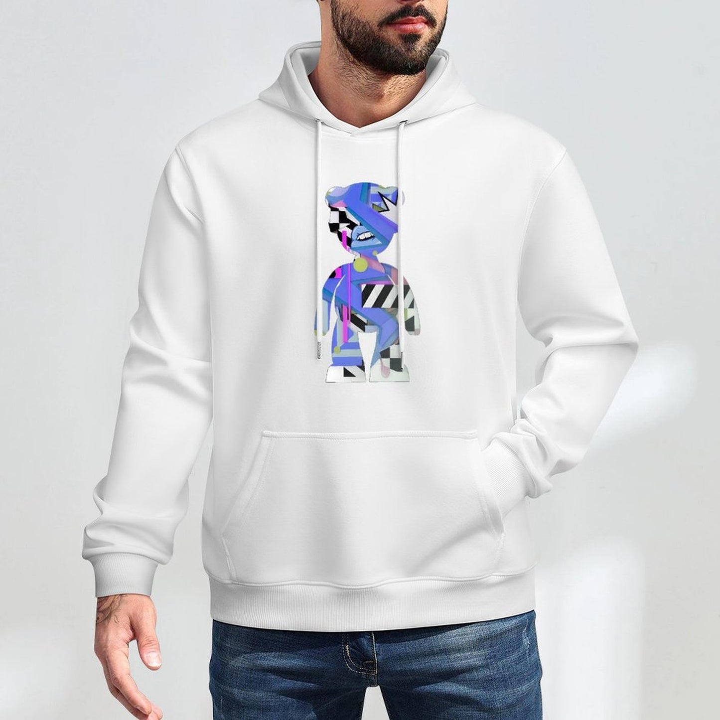 Hoodie Front PatternClassicLine Basic